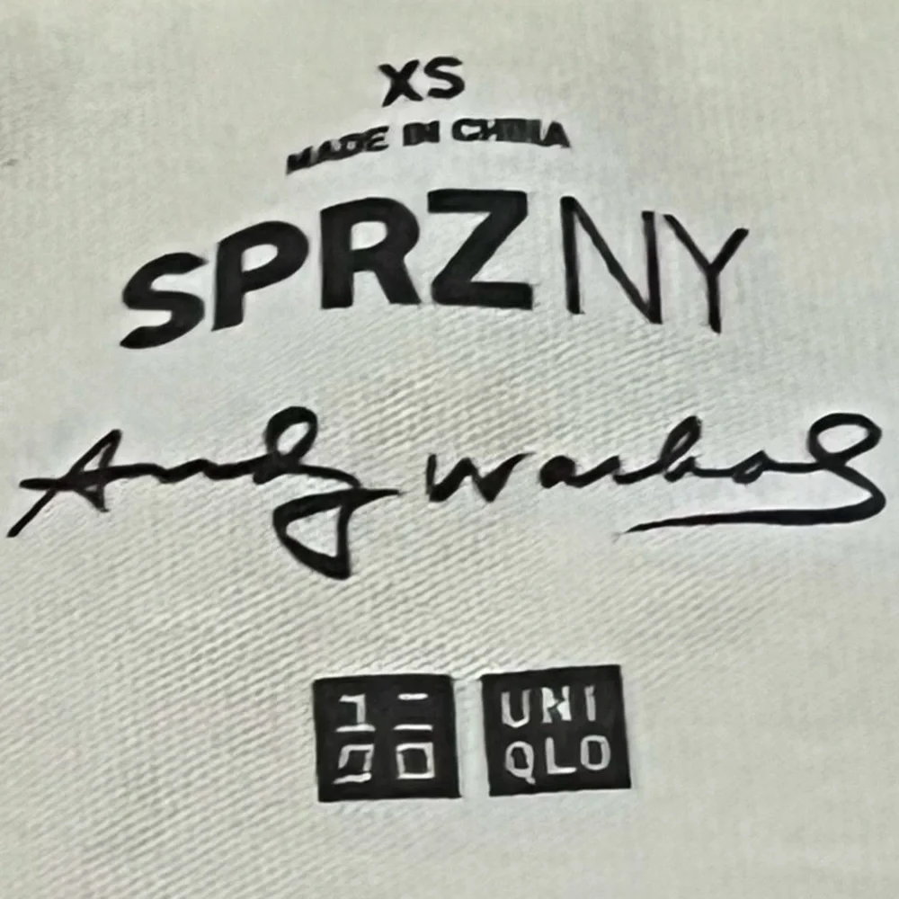 UNIQLO SPRZ Andy Warhol Campbell's Soup T-Shirt Size XS, Excellent Condition - Picture 6 of 7